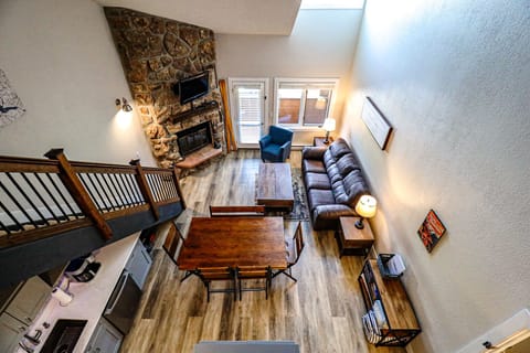 Overhead view of Living Area