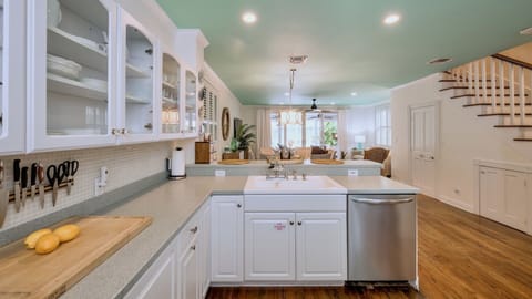 The large kitchen has everything you'll need...