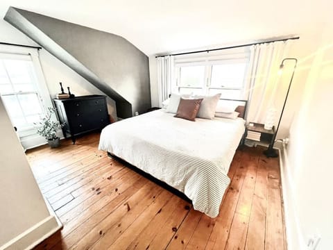 1 bedroom, desk, blackout drapes, iron/ironing board