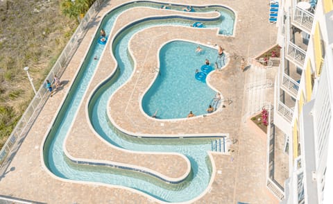 Indoor pool, outdoor pool