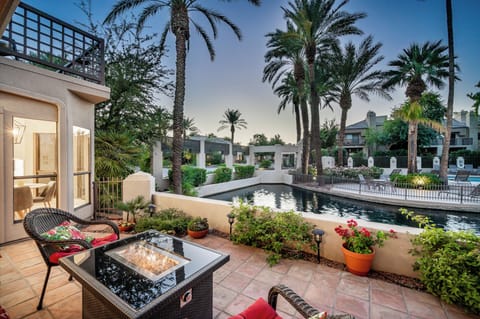 Evenings by the fire pit