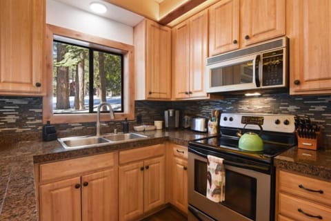 Fully Stocked Kitchen with Coffee Pods, Cream & Sugar