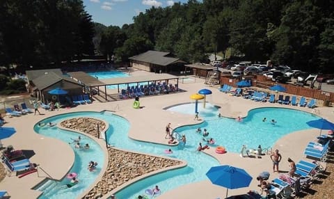 Indoor pool, outdoor pool