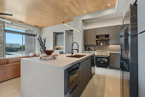 Fully stocked kitchen for your culinary adventure