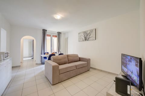 Living room with sofabed