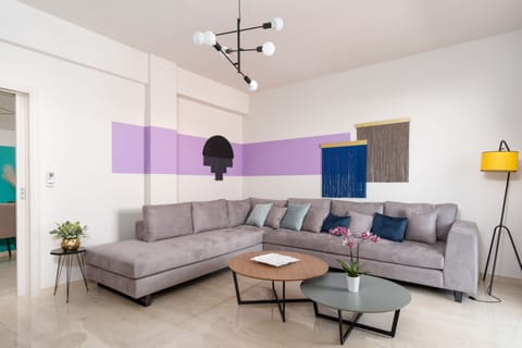 The big cosy cornered sofa where you can relax