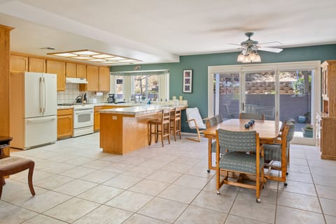 Large Open Space in the Dining and Open Kitchen Area