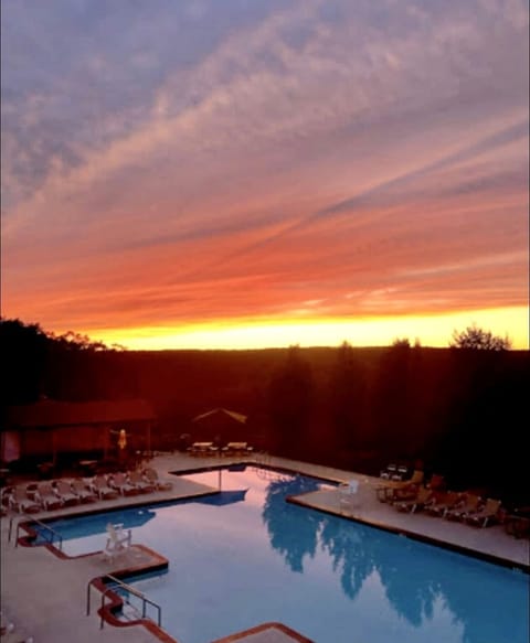 Indoor pool, outdoor pool