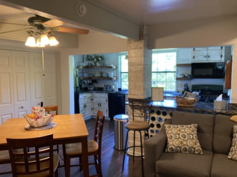 Common area ready for guests.