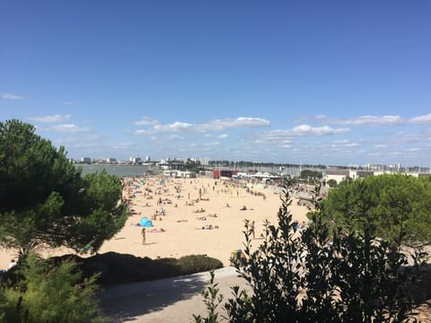 On the beach