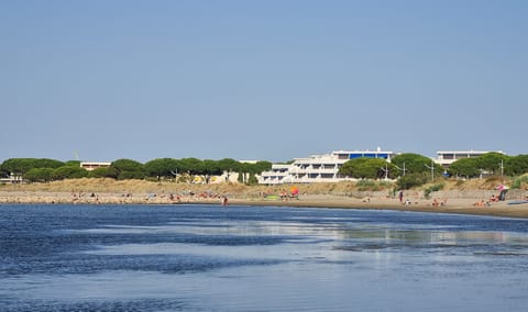 On the beach