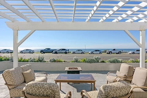 Private ocean view patio