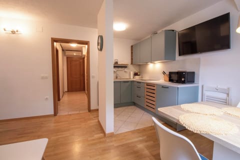 Kitchen and dining area