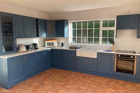Beautiful large kitchen in a seaside holiday home near Kilmore County Wexford