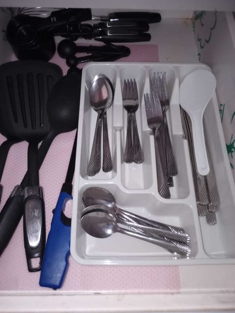 Utensils and the basics for meal prep.. 