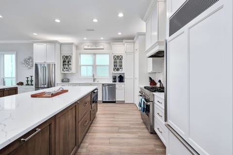 Kitchen With Two Fridges