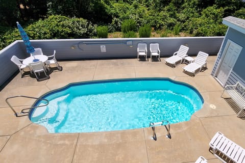 Indoor pool, a heated pool