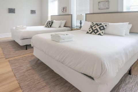 3 bedrooms, premium bedding, iron/ironing board, WiFi