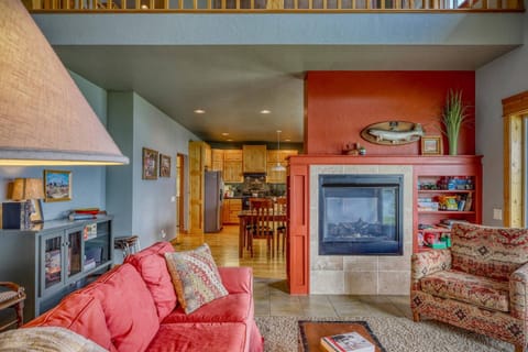 Relax Next to the Beautiful Fire Place!