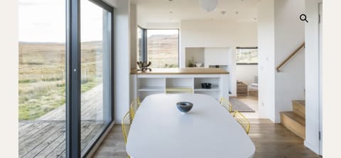 dining room through to living room open plan