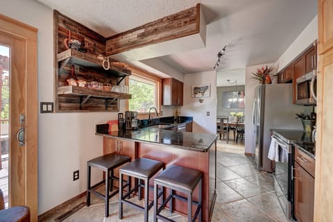 Kitchen view from table main level