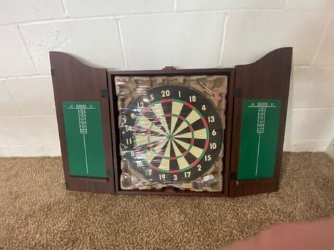 Dartboard for casual competitions & laughs.