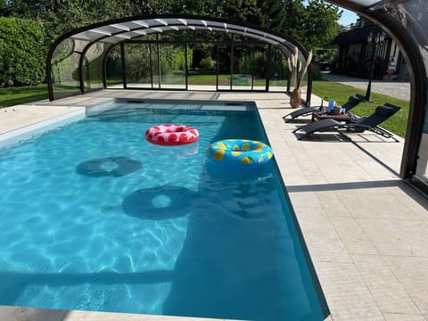 Indoor pool, outdoor pool