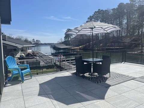 Large Patio on the water