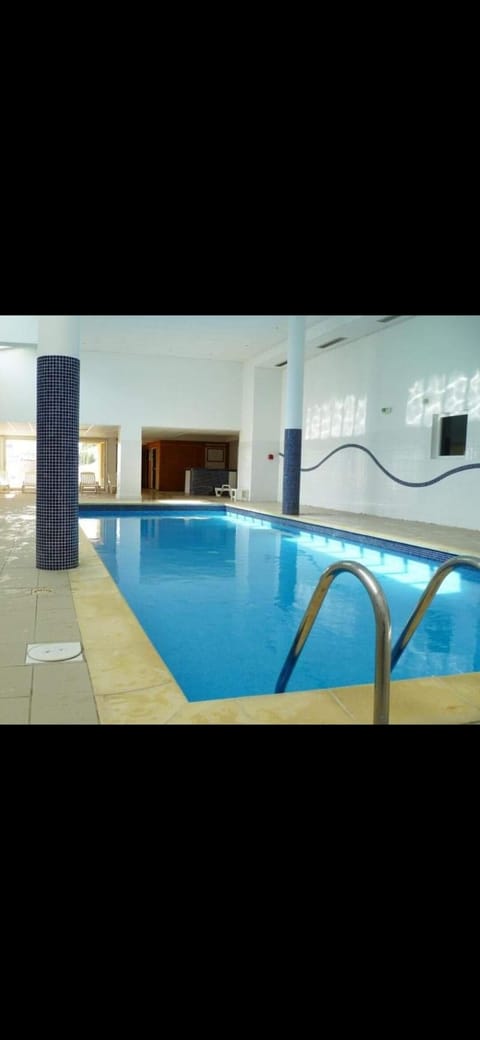 Indoor pool, a heated pool