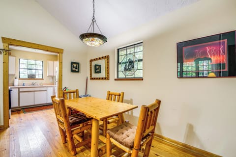 Dining Area | Dishware & Flatware Provided | 1st Floor