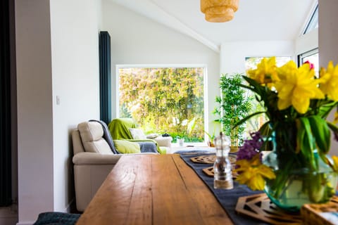 Dinning room looking through to the Sun Room