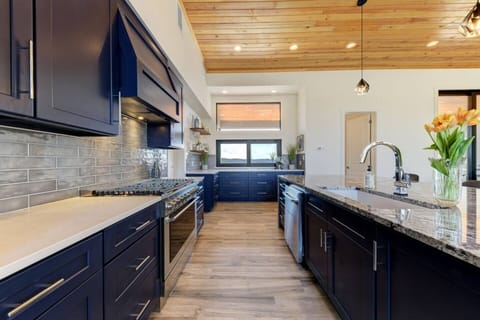 Our kitchen is stocked with all you need to cook a fabulous meal.