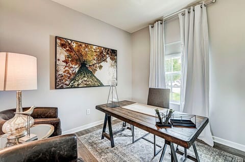 Private office allows you to get a little work done!