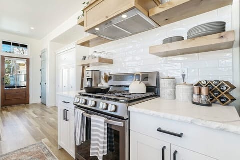 Love cooking?! We have a full kitchen on every level so you can feel right at home making home-cooked meals with your loved ones!