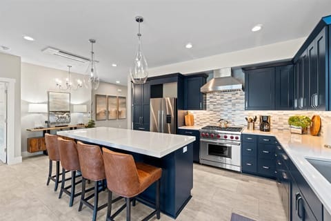 Kitchen and Dining Bar