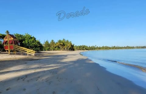 Beach nearby, sun loungers