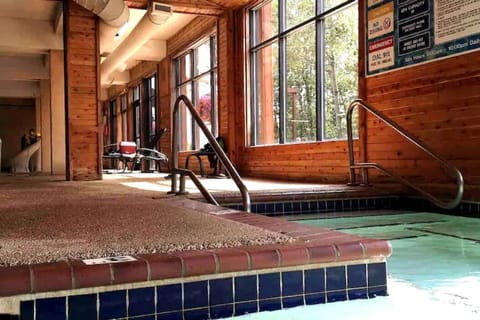 Indoor pool, outdoor pool