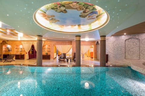 Indoor pool, a heated pool