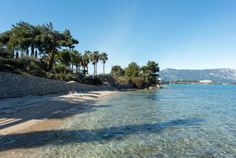 On the beach