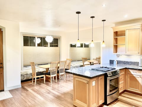 Dining area off the kitchen