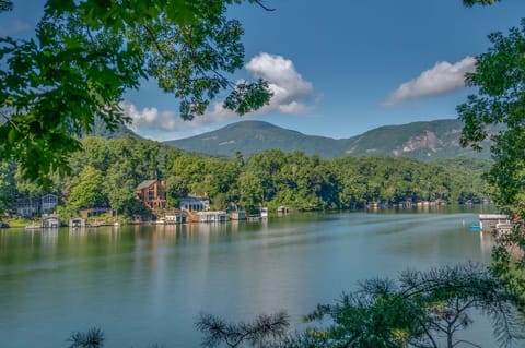 Lake & Mountain Views from the Deck