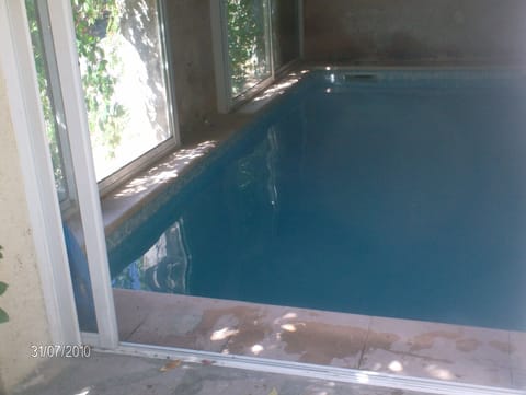 Indoor pool, a heated pool