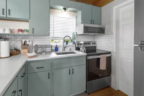 Kitchen with Stainless Appliances