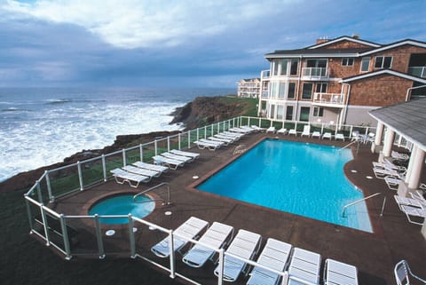 Indoor pool, a heated pool