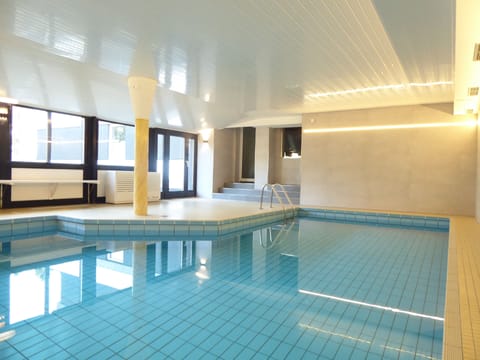 Indoor pool, a heated pool