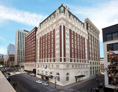 Arrive in style at this landmark, centrally located hotel.