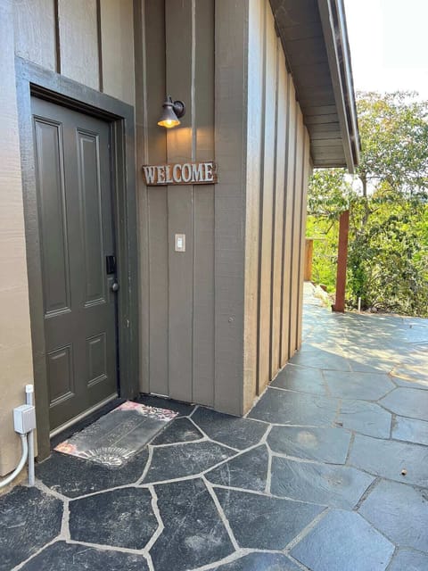 Private entrance to the cabana