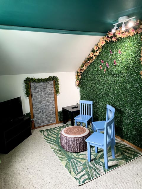 Whimsical Play area (Upstairs 6'5" ceiling height)