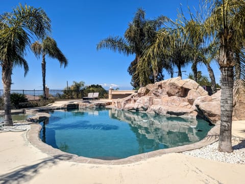 Luxury resort-style pool.