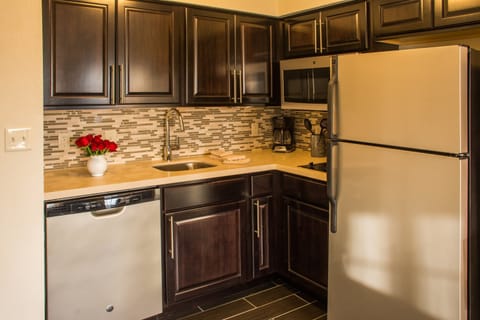 Make a quick meal in your kitchen.